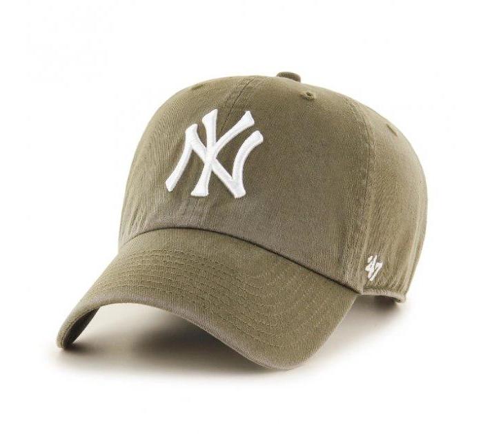 Кепка MVP 47 Brand MVP DP YANKEES BASE RUNNER оливковий Уні