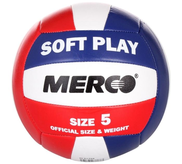 М'яч волейбольний Merco Soft Play volleyball ball, розмір 5, мягкий