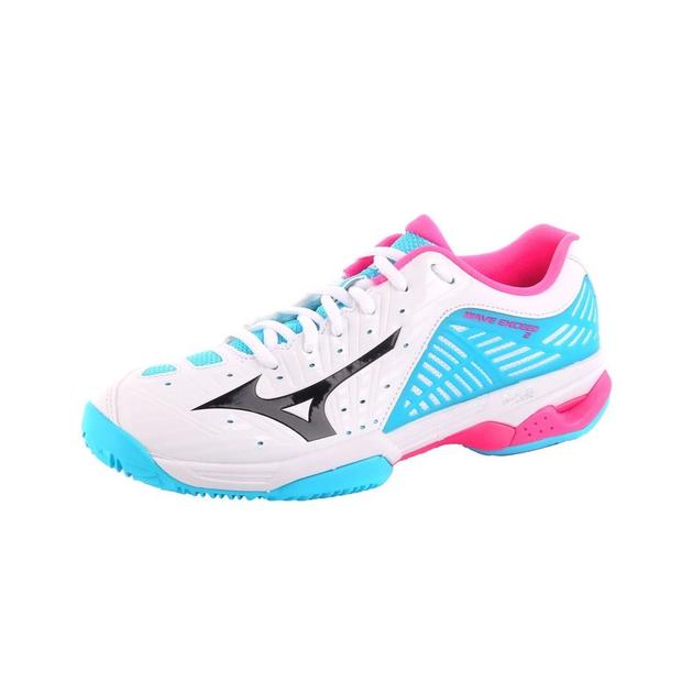 Кросівки жін. Mizuno WAVE EXCEED 2 CC WHITE/BLACK/BLUE ATOLL