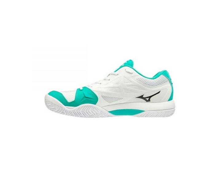 Кросівки чол. Mizuno Wave Intense Tour 5 Clay court WHITE/BLACK/GREEN  UK7,5