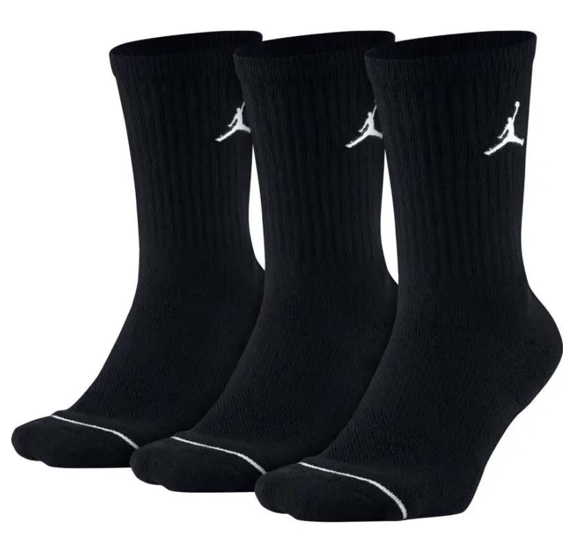 Шкарпетки NIKE U J ED CUSH POLY CREW 3PR 144 чорний Уні