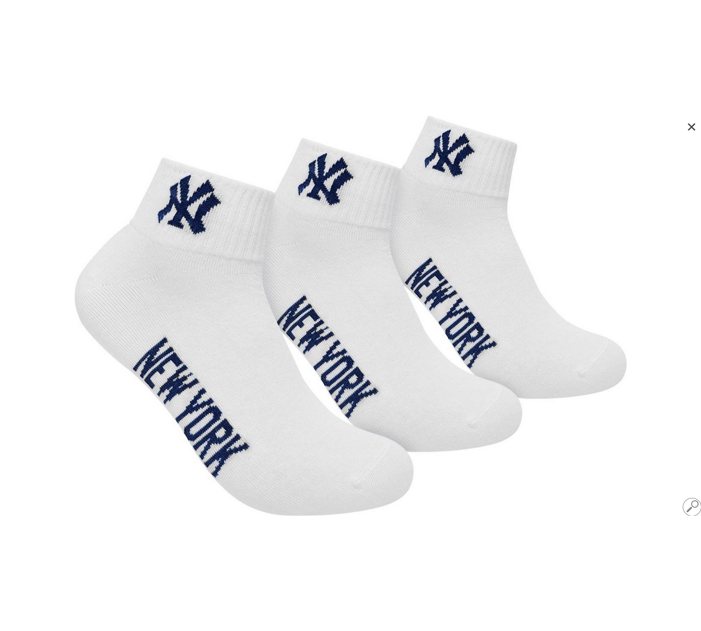 Шкарпетки New York Yankees 3 pk Quarter білий Уні