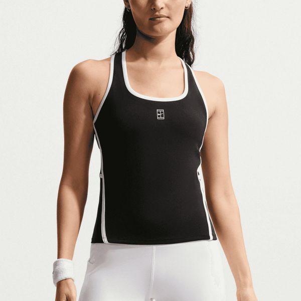 Жіноча майка Nike Court Advantage Novelty Tank чорна