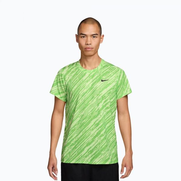 Чоловіча тенісна футболка Nike Court Victory Printed Green