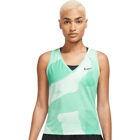 Майка тенісна Nike Court Dri-FIT Victory Printed Blue