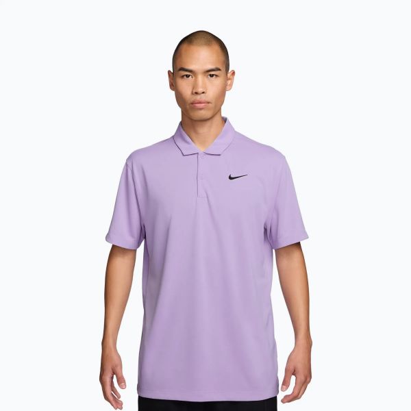 Поло чоловіче для тенісу Nike Dri-fit Polo Solid pink