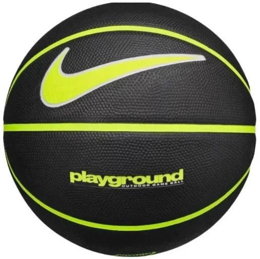 М'яч баскетбольний Nike EVERYDAY PLAYGROUND 8P DEFLATED BLACK/VOLT/WHITE size 7