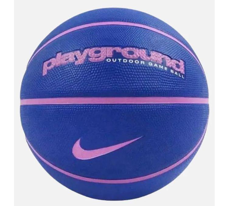 М'яч баскетбольный Nike EVERYDAY PLAYGROUND 8P GRAPHIC DEFLATED синій, рожевий Уні розмір 7