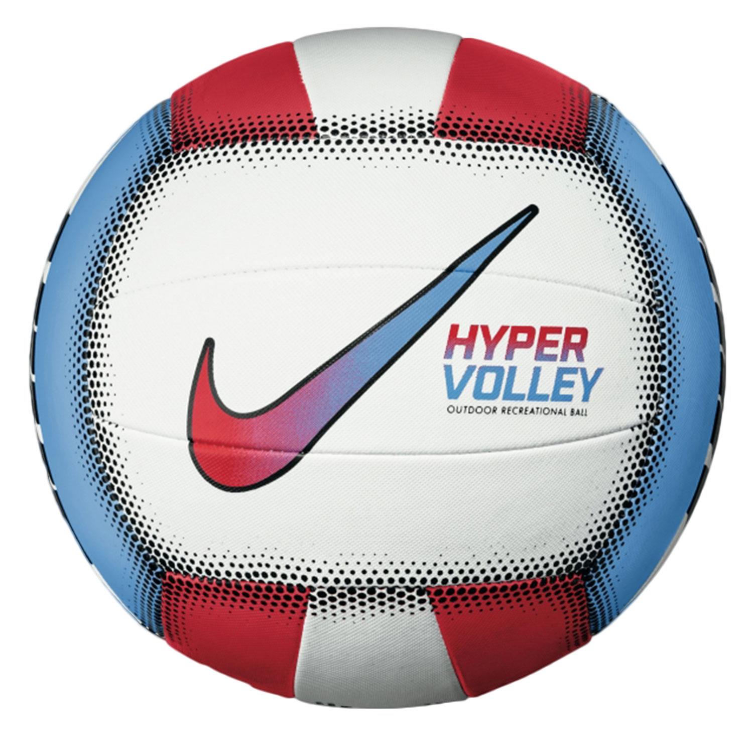 М'яч волейбольний Nike HYPERVOLLEY 18P 05 білий, блакитний, червоний Уні