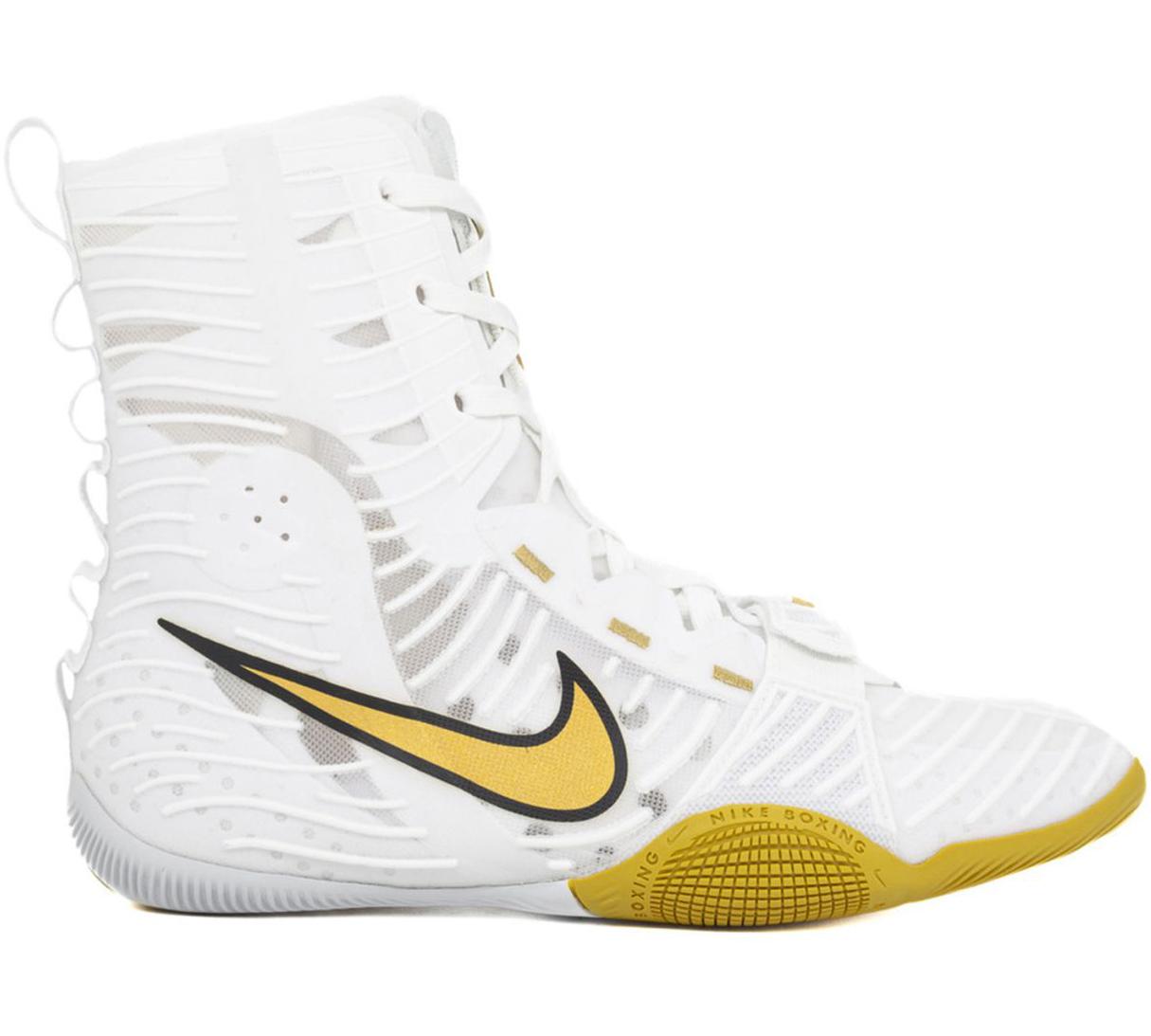 Взуття для боксу Nike Hyperko 3 білий, золотистий Уні