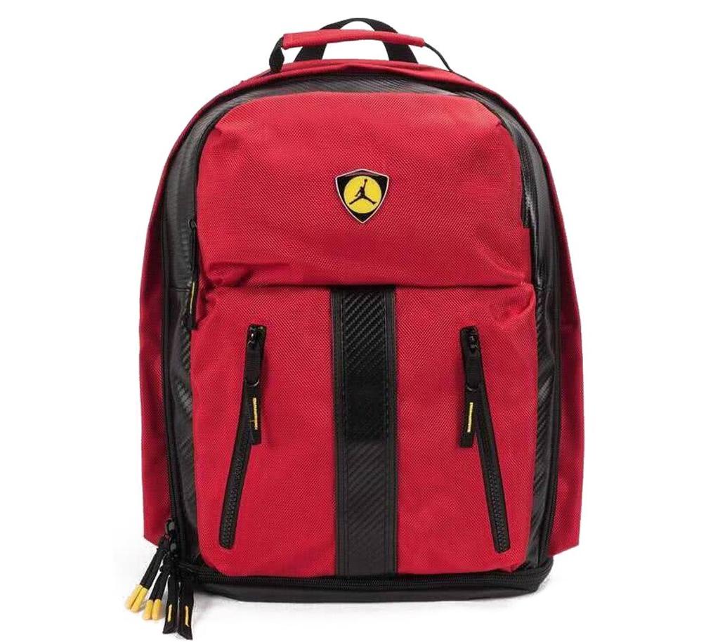 Рюкзак Nike JDN MOTO BACKPACK червоний, чорний Діт 48х32х23см