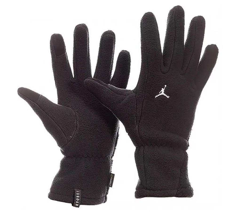 Рукавички Nike JORDAN M LG FLEECE чорний, білий Чол