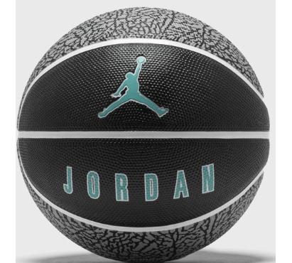 М'яч баскетбольний Nike JORDAN PLAYGROUND 2.0 8P DEFLATED BLACK/WHITE/WHITE/CLEAR JADE size 5