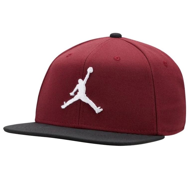 Кепка Nike JORDAN PRO JUMPMAN SNAPBACK темно-червоний, чорний, білий Уні