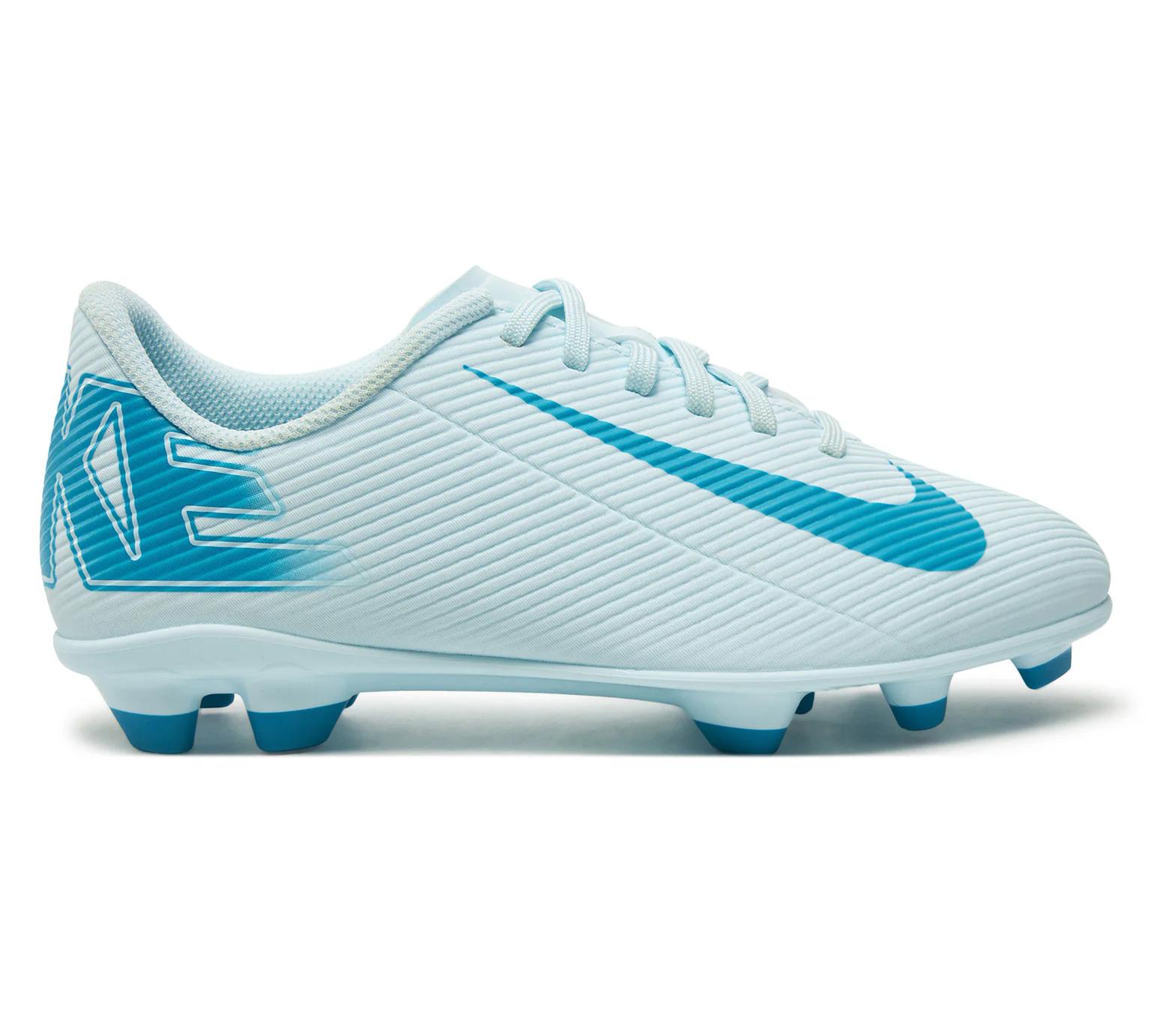 Бутси Nike JR VAPOR 16 CLUB FG/MG білий, блакитний Діт