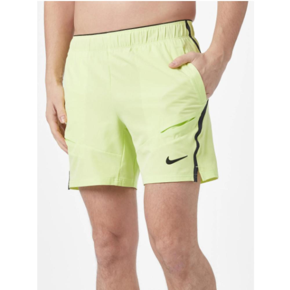 Чоловічі тенісні шорти Nike Court Dri-FIT Advantage 7" Yellow
