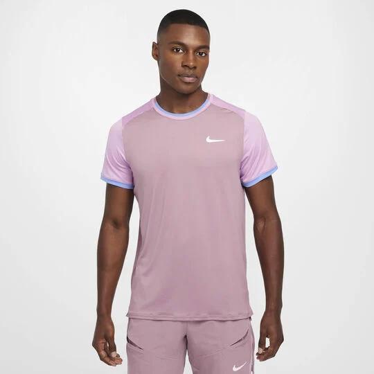 Чоловіча тенісна футболка Nike Court Dri-FIT Advantage Pink