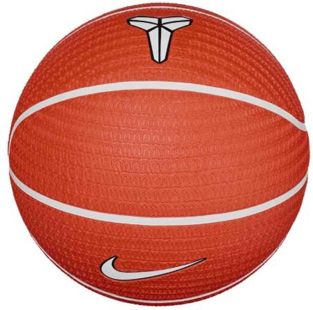 М'яч баскетбольний Nike NIKE PLAYGROUND 8P K BRYANT DEFLATED SAFETY ORANGE/WHITE/BLACK/WHITE size 7