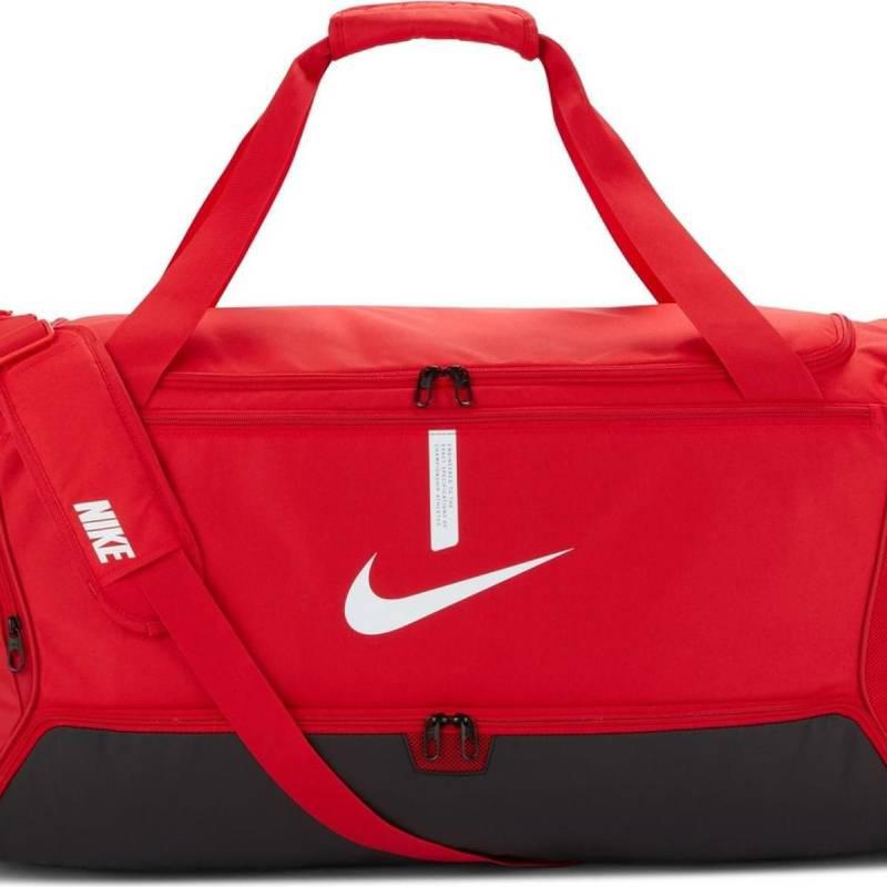 Сумка футбольна Nike NK ACDMY TEAM L DUFF червоний, чорний - дорожна