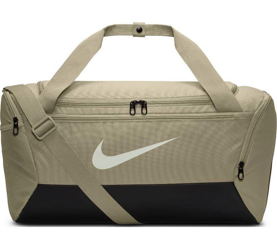 Сумка Nike NK BRSLA S DUFF - 9.5 41L бежевий, чорний Уні