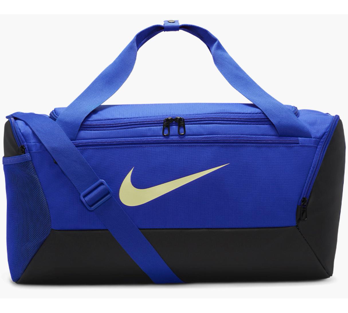 Сумка Nike NK BRSLA S DUFF 9.5 41L чорний, синій Уні