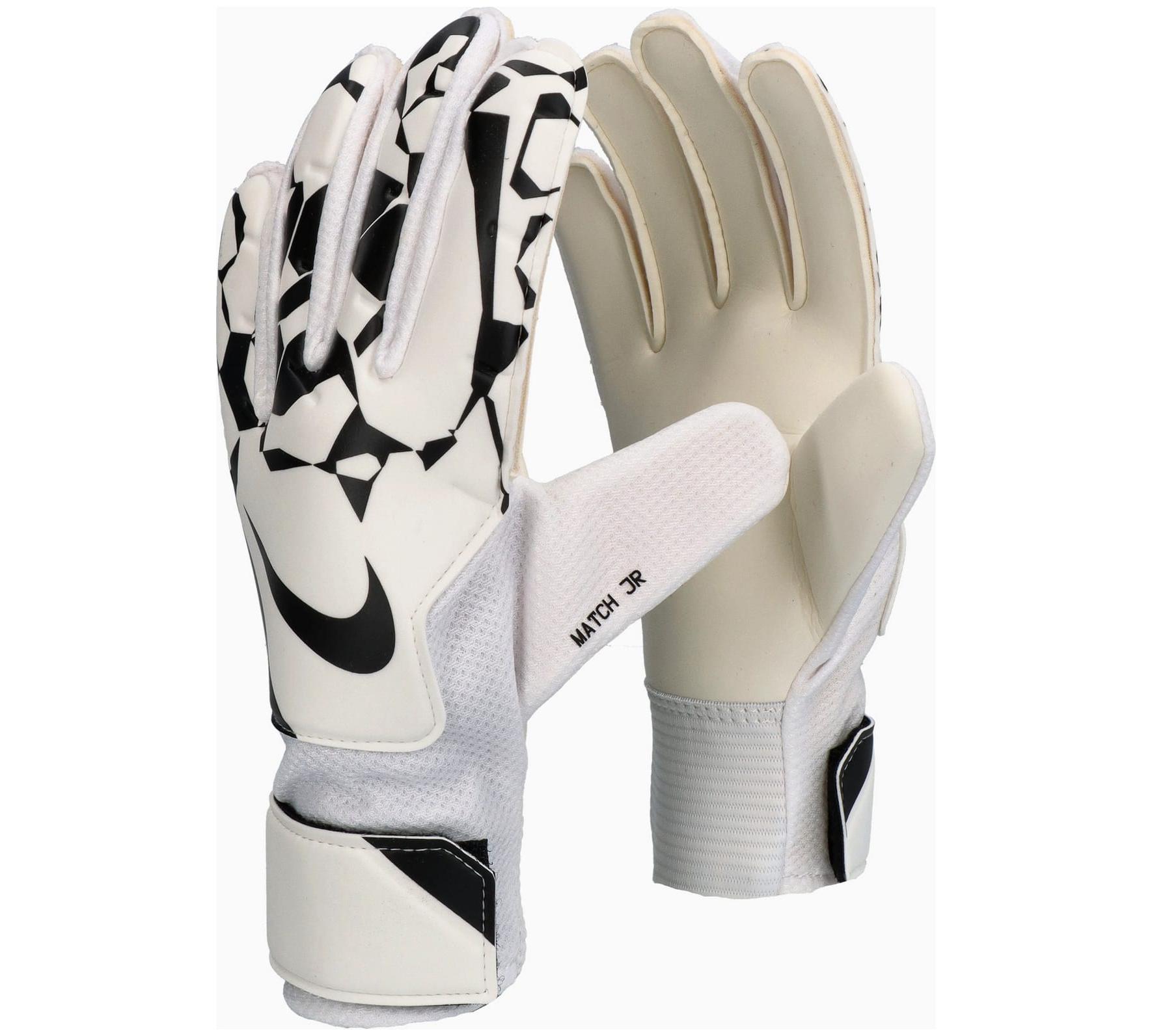 Воротарські рукавиці Nike NK GK MATCH JR - HO24 білий, чорний Діт 5 (15,6 см)
