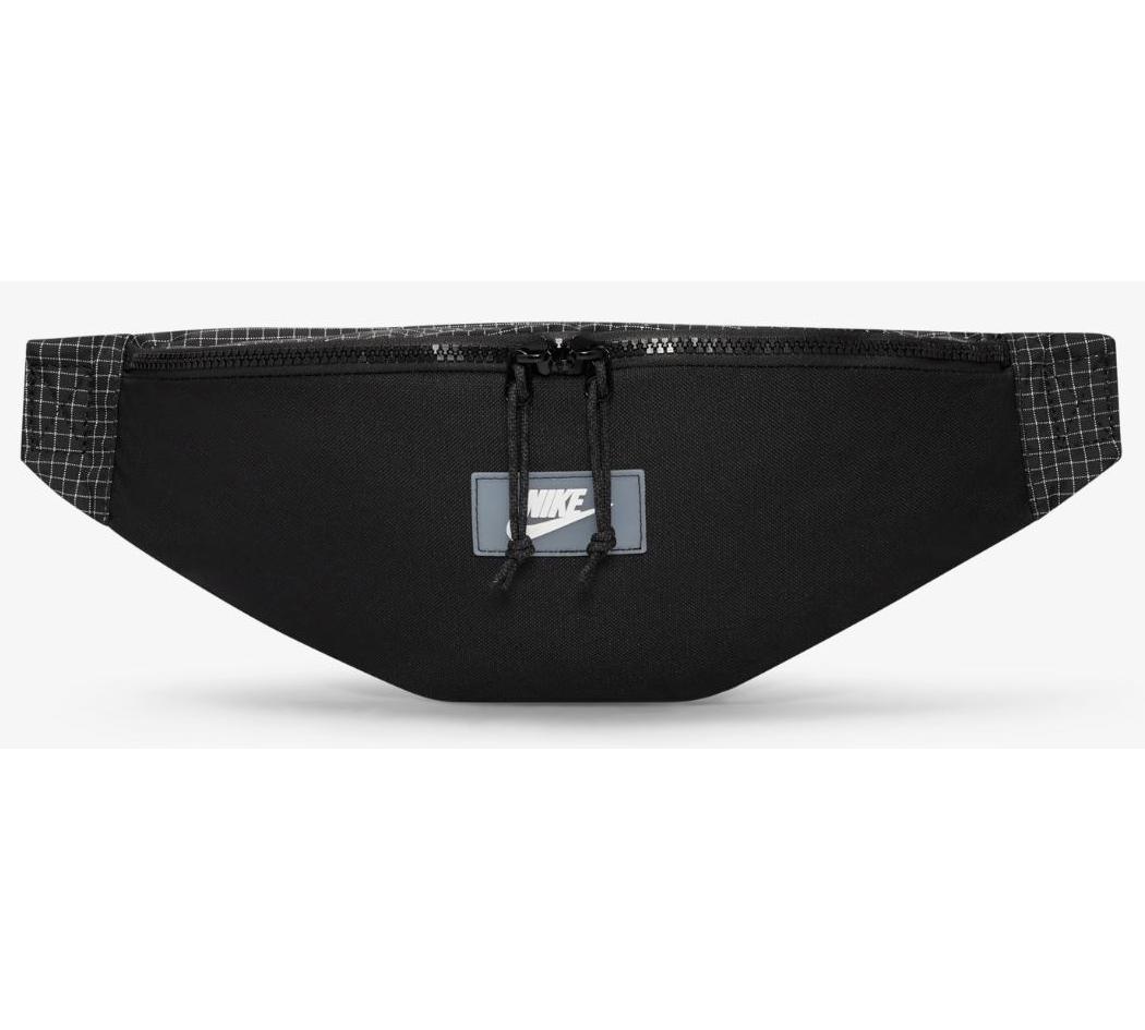 Сумка на пояс Nike NK HERITAGE HIP PACK - TRL 3L чорний, сірий Уні