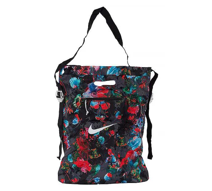Сумка на плечо Nike NK STASH TOTE - AOP чорний, червоний, синій Уні