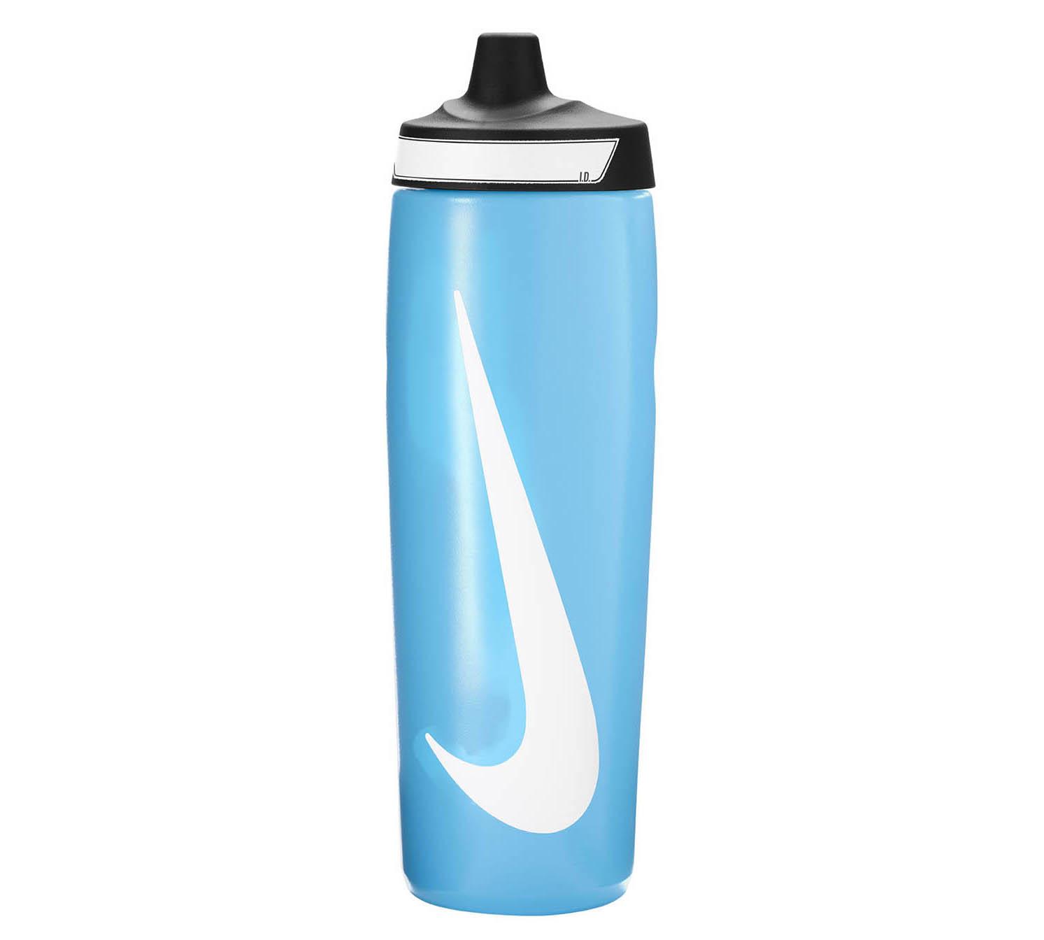 Пляшка Nike REFUEL BOTTLE 24 OZ блакитний, чорний, білий Уні