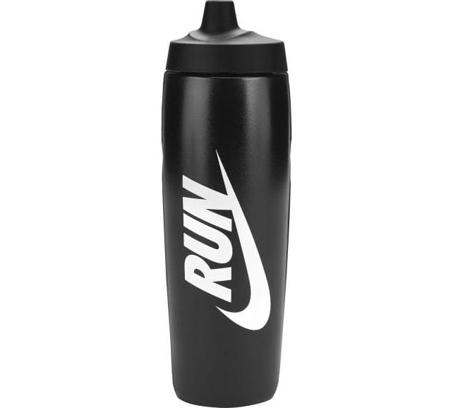 Пляшка Nike REFUEL BOTTLE 24 OZ чорний, білий Уні