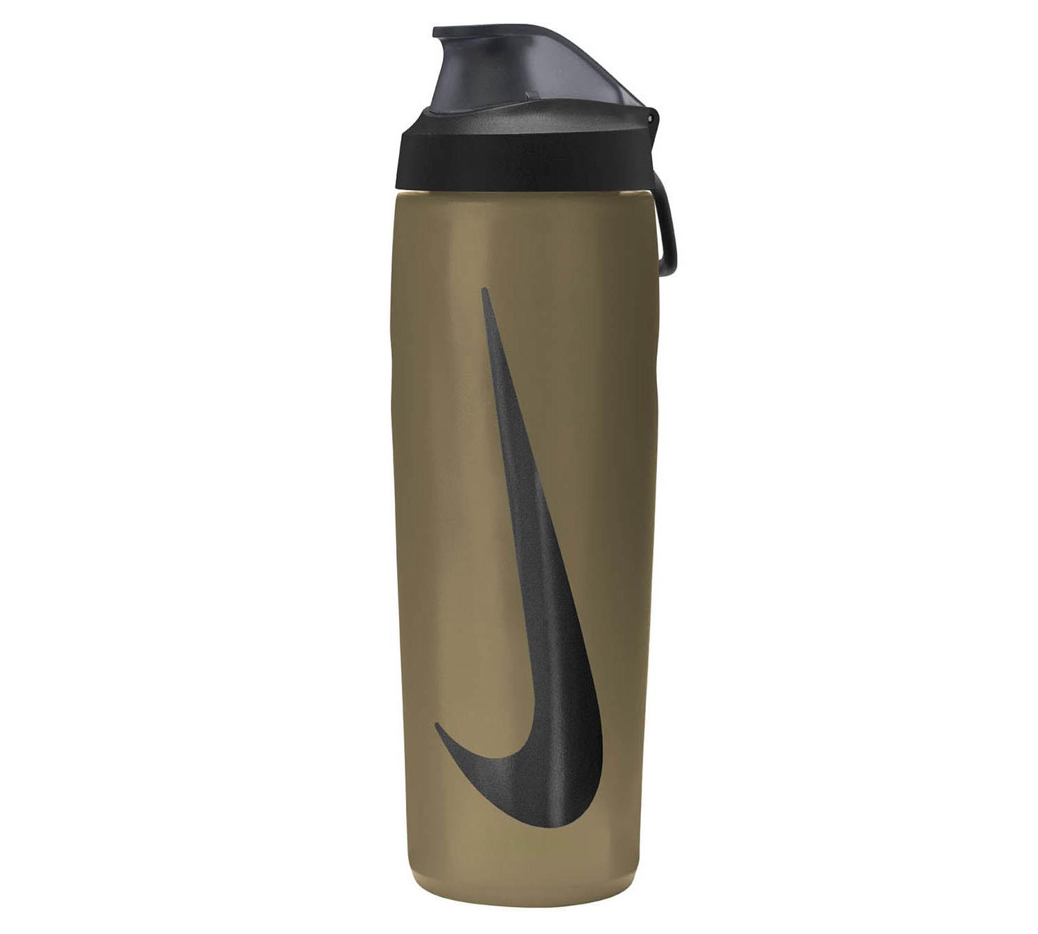 Пляшка спортивна Nike REFUEL BOTTLE LOCKING LID 710 мл золотистий, чорний