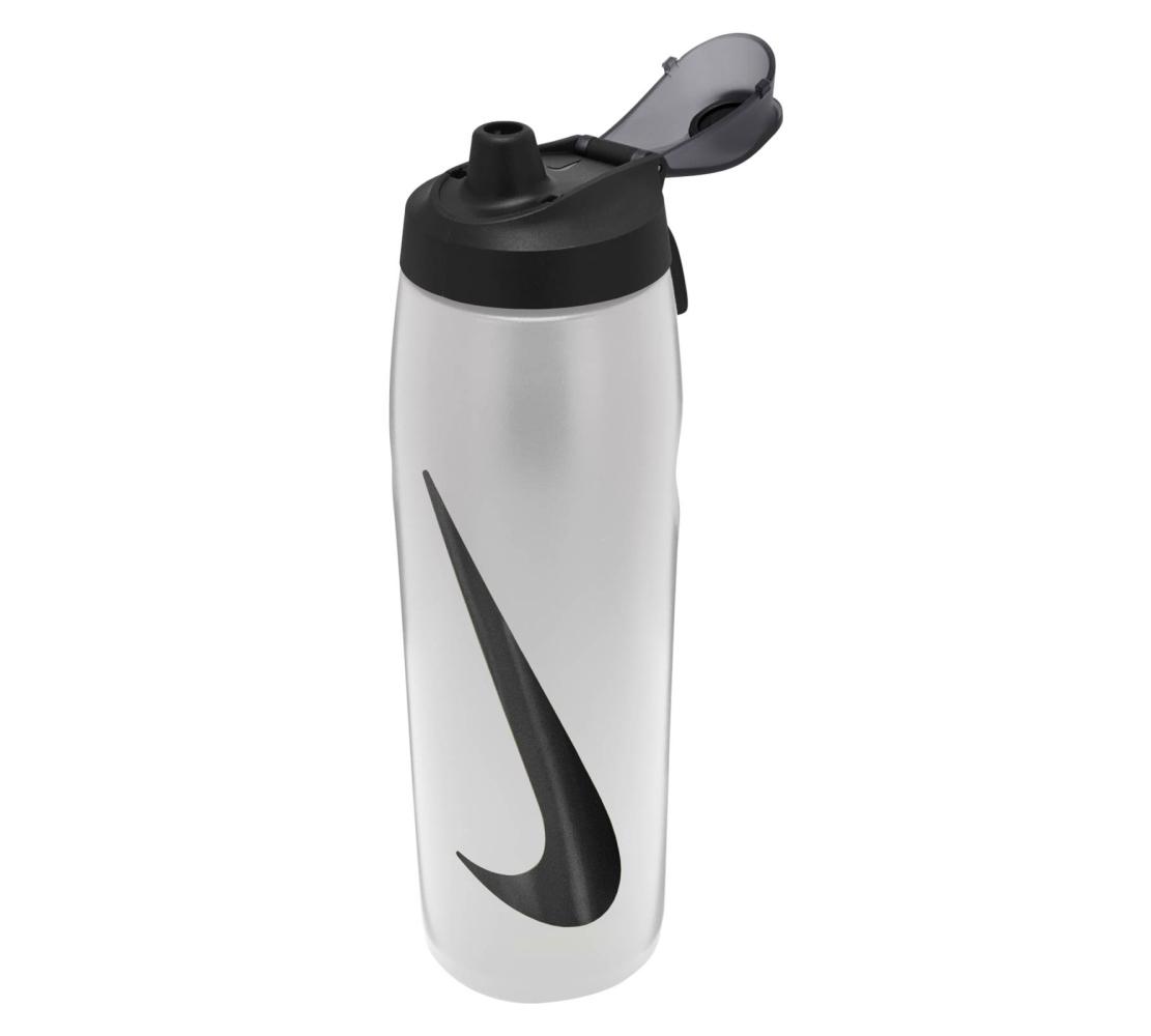 Пляшка з ковпачком для води Nike REFUEL BOTTLE LOCKING LID 950 мл білий, чорний