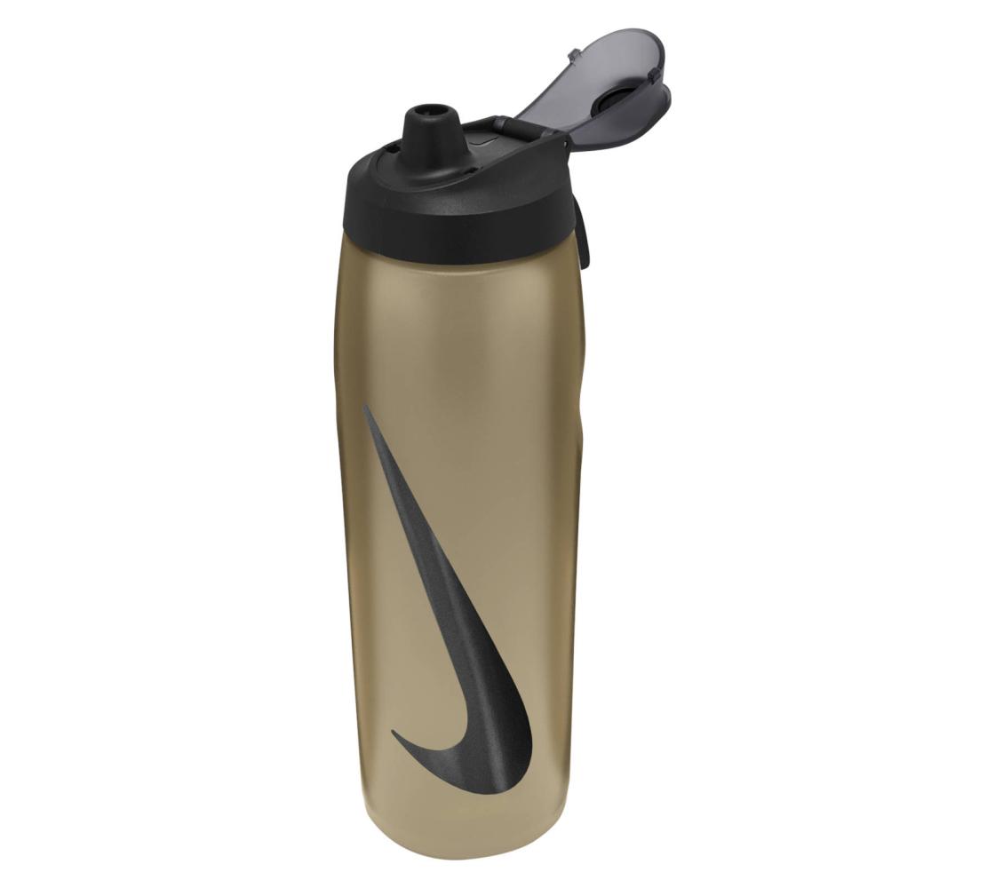 Пляшка спортивна з кришкою Nike REFUEL BOTTLE LOCKING LID 950 мл золотий, чорний