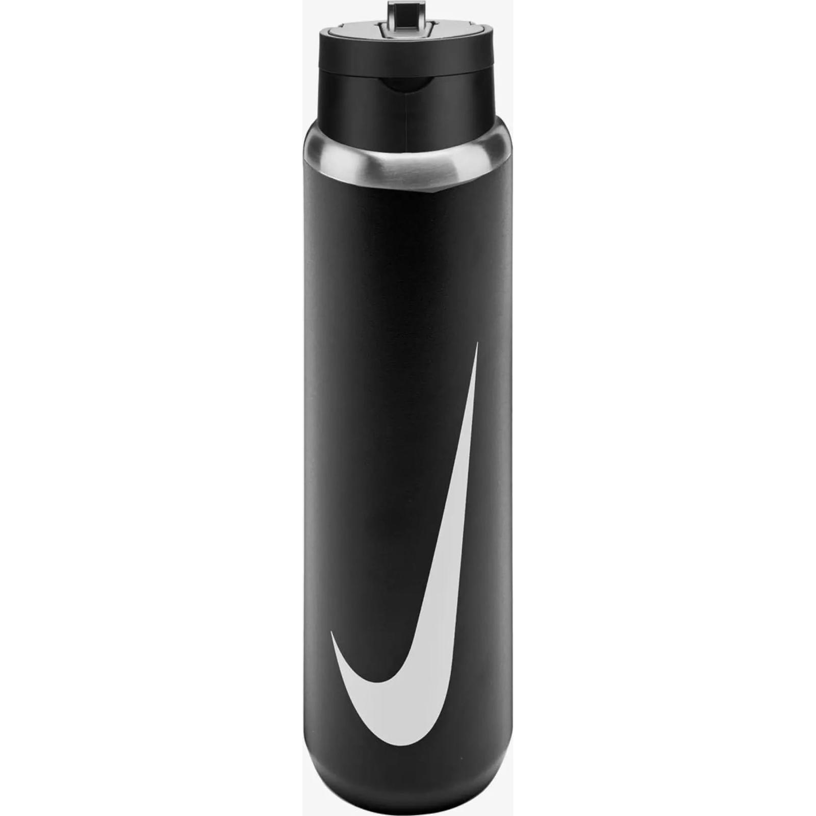 Пляшка Nike SS RECHARGE STRAW BOTTLE 24 OZ чорний Уні