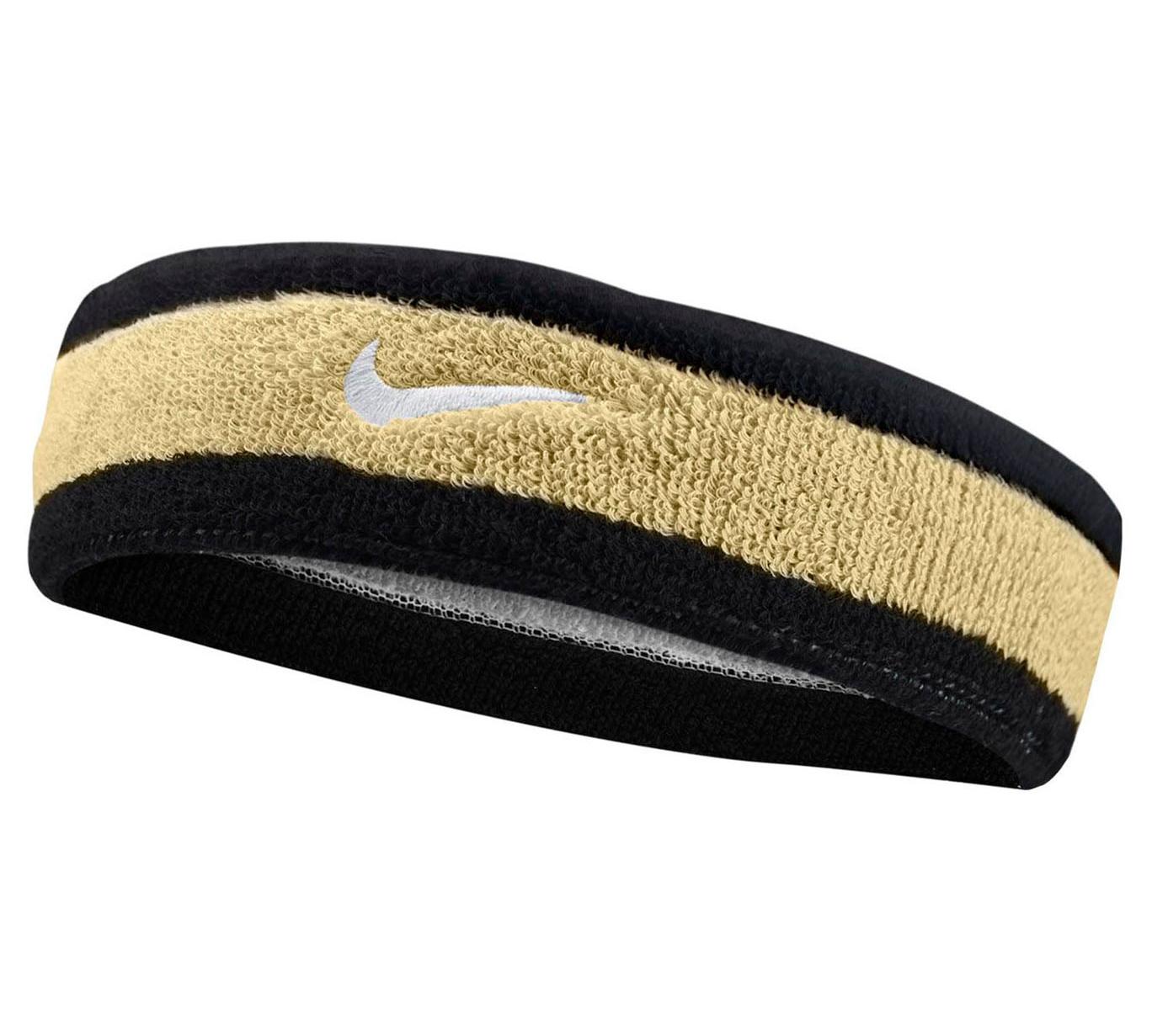 Пов'язка на голову Nike SWOOSH HEADBAND чорний, коричневий Уні