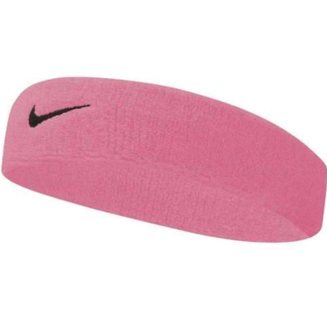 Пов'язка на голову Nike SWOOSH HEADBAND PINK GAZE/OIL GREY OSFM