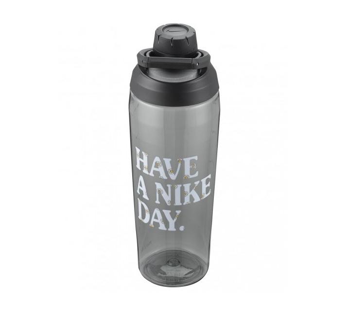 Пляшка спортивна для води  Nike TR HYPERCHARGE CHUG BOTTLE 470 мл антрацит, чорний