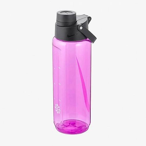 Пляшка з трубочкою Nike TR RENEW RECHARGE CHUG BOTTLE 710 мл 710 мл рожевий, чорний, білий Ун