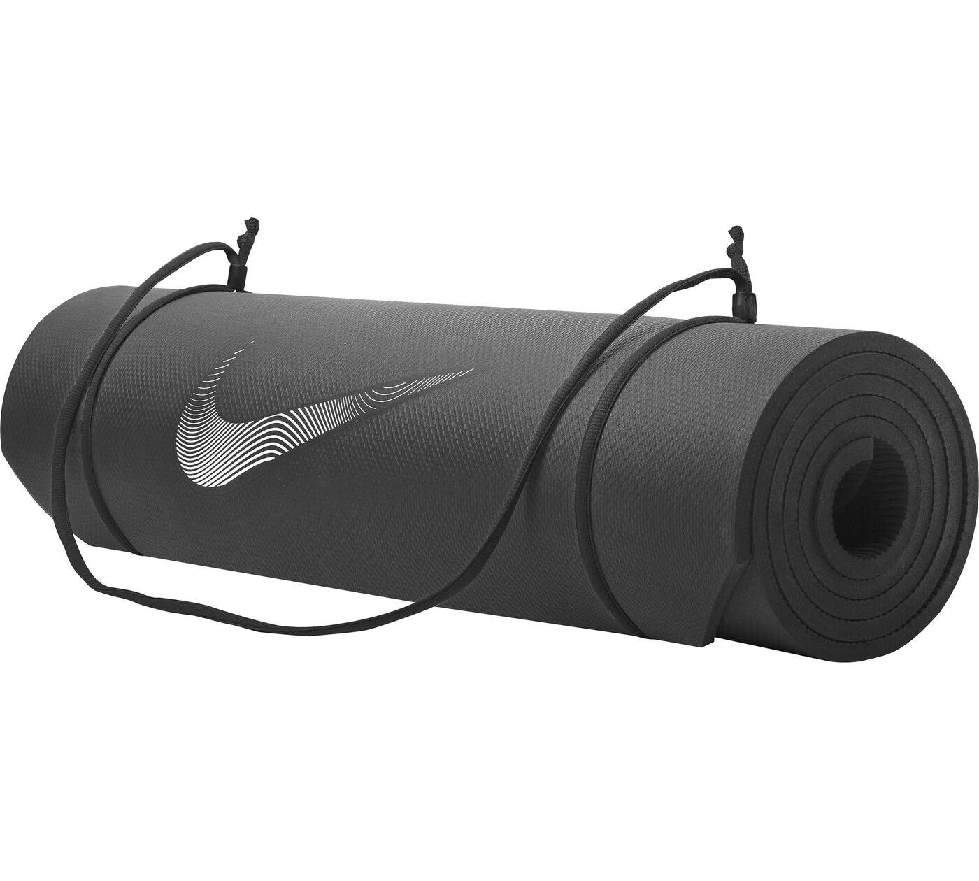 Килимок для фітнесу та йоги Nike TRAINING MAT 2.0 BLACK/WHITE NS чорний, білий Уні