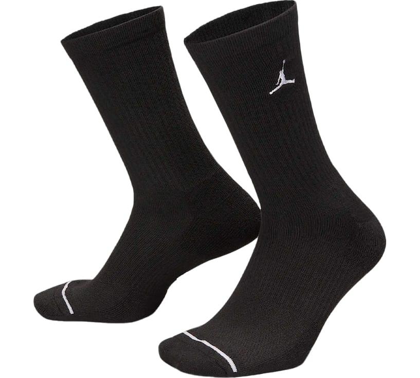 Шкарпетки Nike U J ED CUSH PLY CREW 6PR - 144 чорний Уні