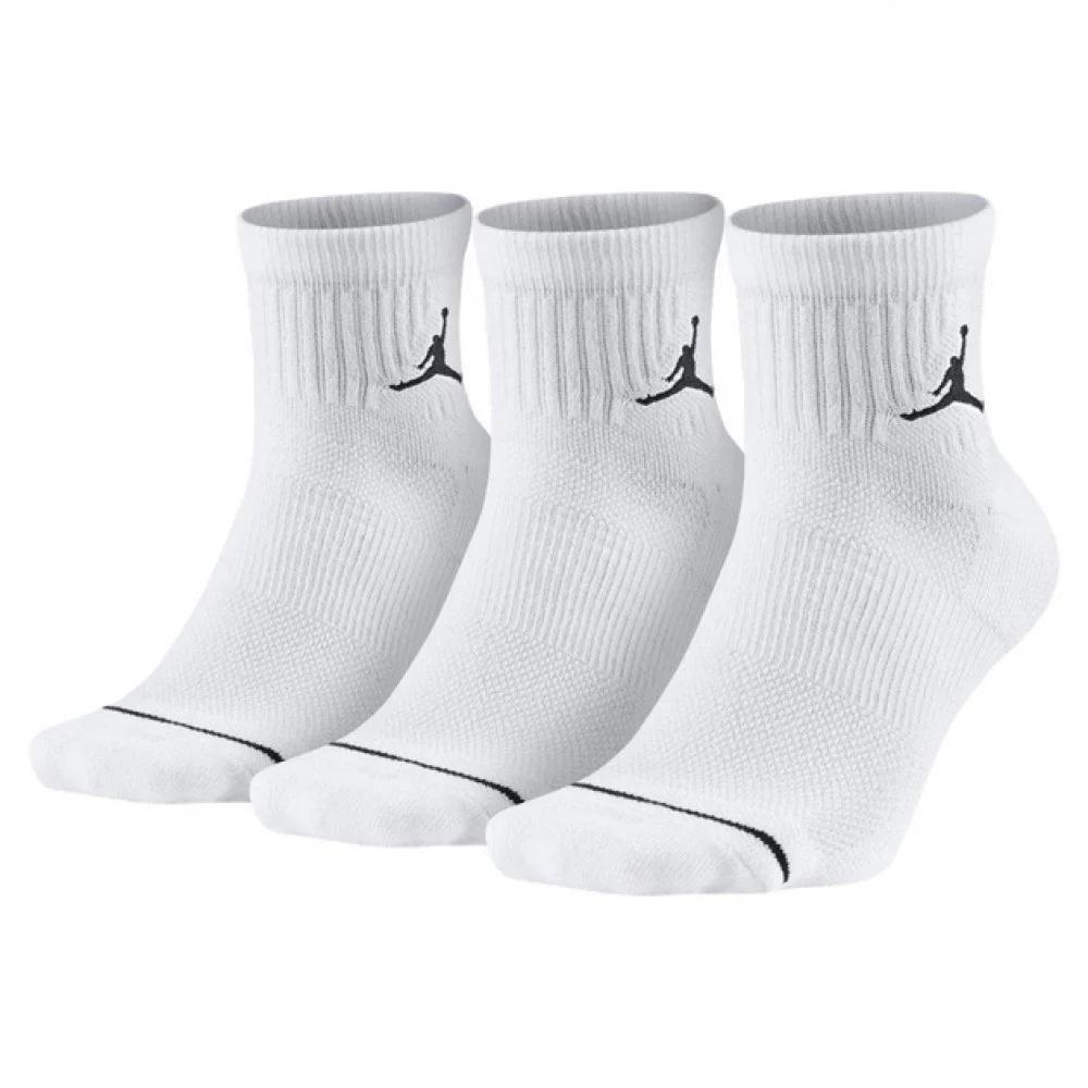 Шкарпетки Nike U J ED CUSH POLY ANKLE 3PR 144 білий Уні