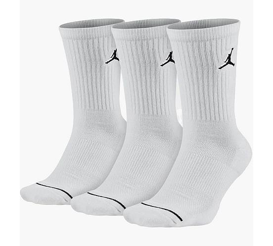 Шкарпетки Nike U J ED CUSH POLY CREW 3PR 144 білий Уні