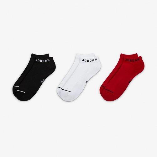 Шкарпетки Nike U J ED CUSH POLY NS 3PR 144 червоний, білий, чорний Уні
