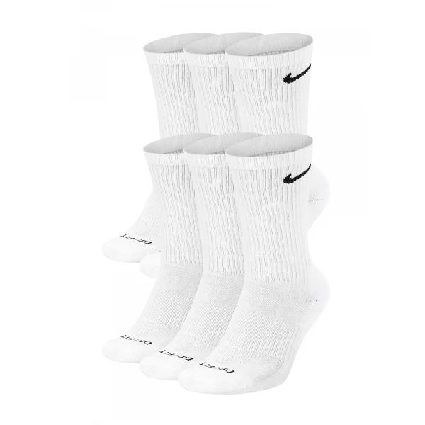 Шкарпетки Nike U Nike ED PLS CSH CRW 6PR - 132 білий Чол