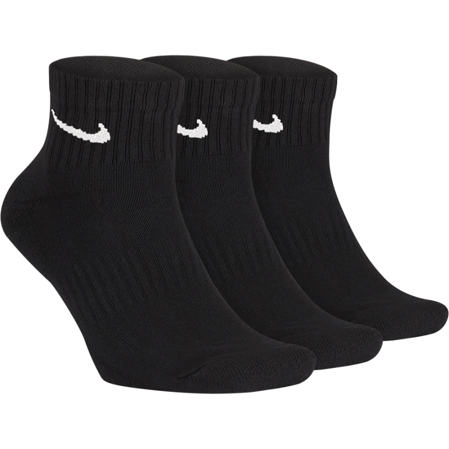 Шкарпетки Nike U NK EVERYDAY CUSH ANKLE 3PR чорний Уні
