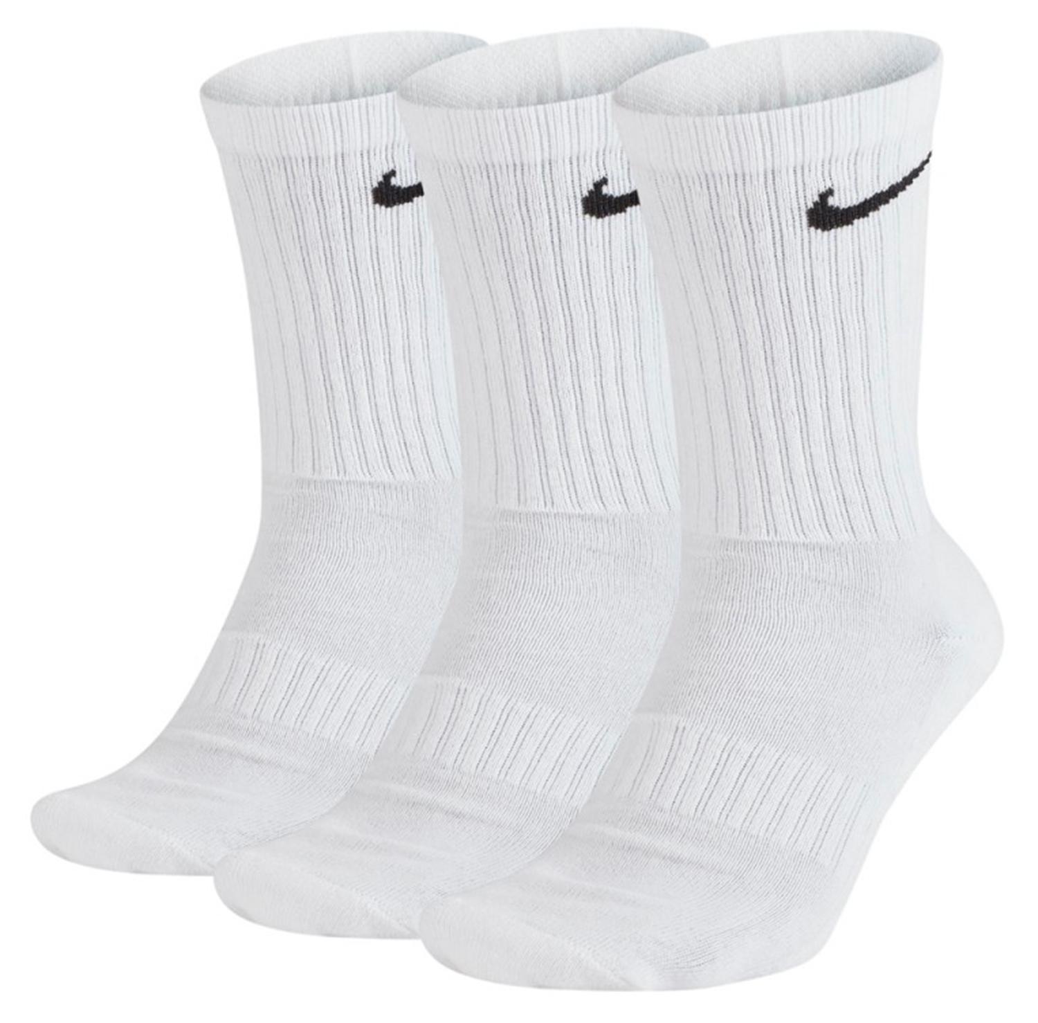 Шкарпетки Nike U NK EVERYDAY CUSH CREW 3PR білий УНІ 34-38