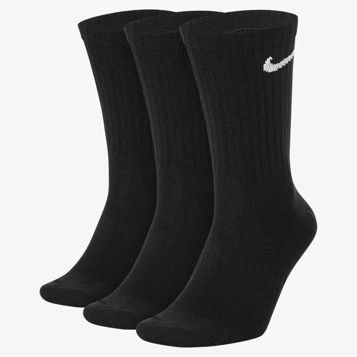 Шкарпетки Nike U NK EVERYDAY LTWT CREW 3PR чорний Уні