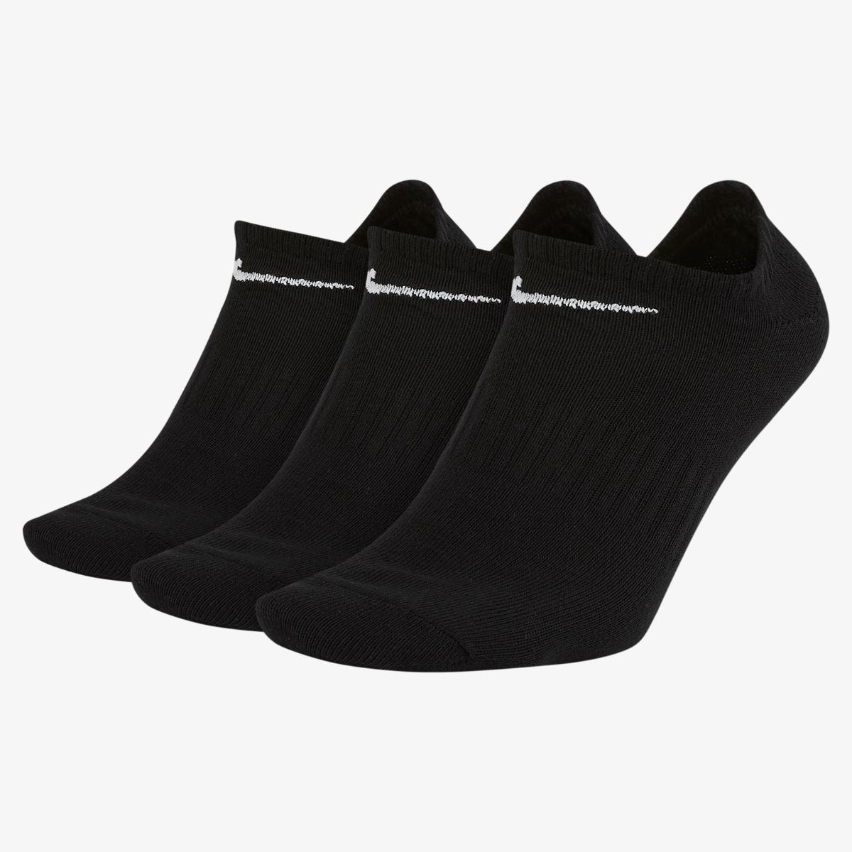Шкарпетки Nike U NK EVERYDAY LTWT NS 3PR чорний Уні