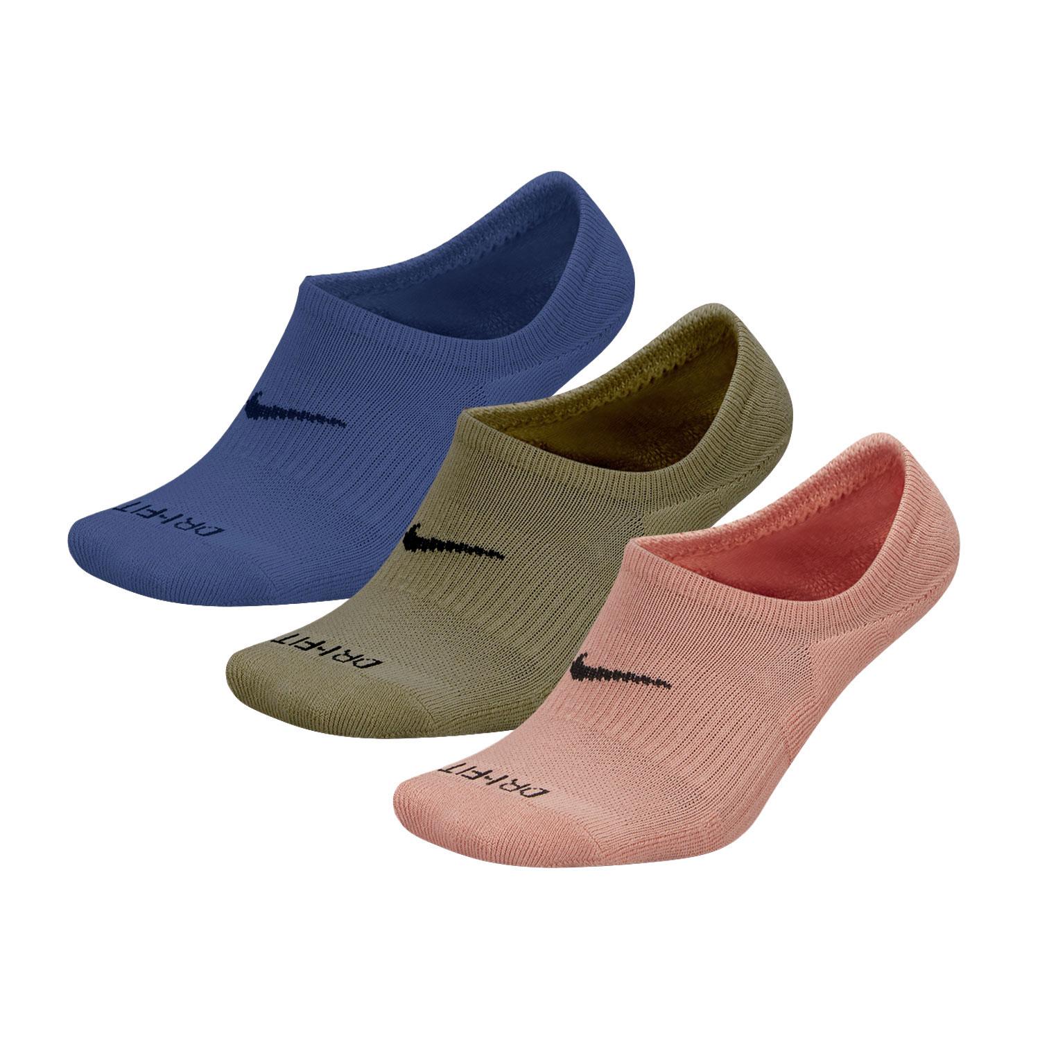Шкарпетки Nike U NK EVERYDAY PLUS CUSH FOOTIE мультиколор Жен
