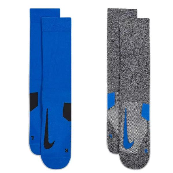 Шкарпетки Nike U NK MLTPLIER CRW 2PR - 144 Синій, сірий Уні
